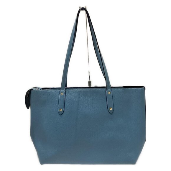 Auth COACH Central Tote with Zip 69424 Light Blue Leather - Tote Bag - Picture 9 of 11